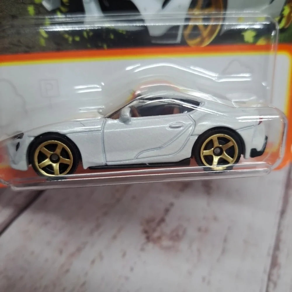 2024 Matchbox '23 Toyota GR Supra White SHORT CARD **Lot of 3**